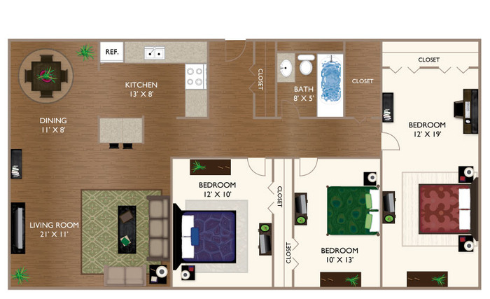 The Willow Floor Plan Image