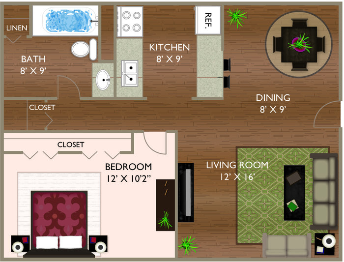 The Cypress Floor Plan Image