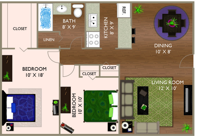 The Pine Floor Plan Image